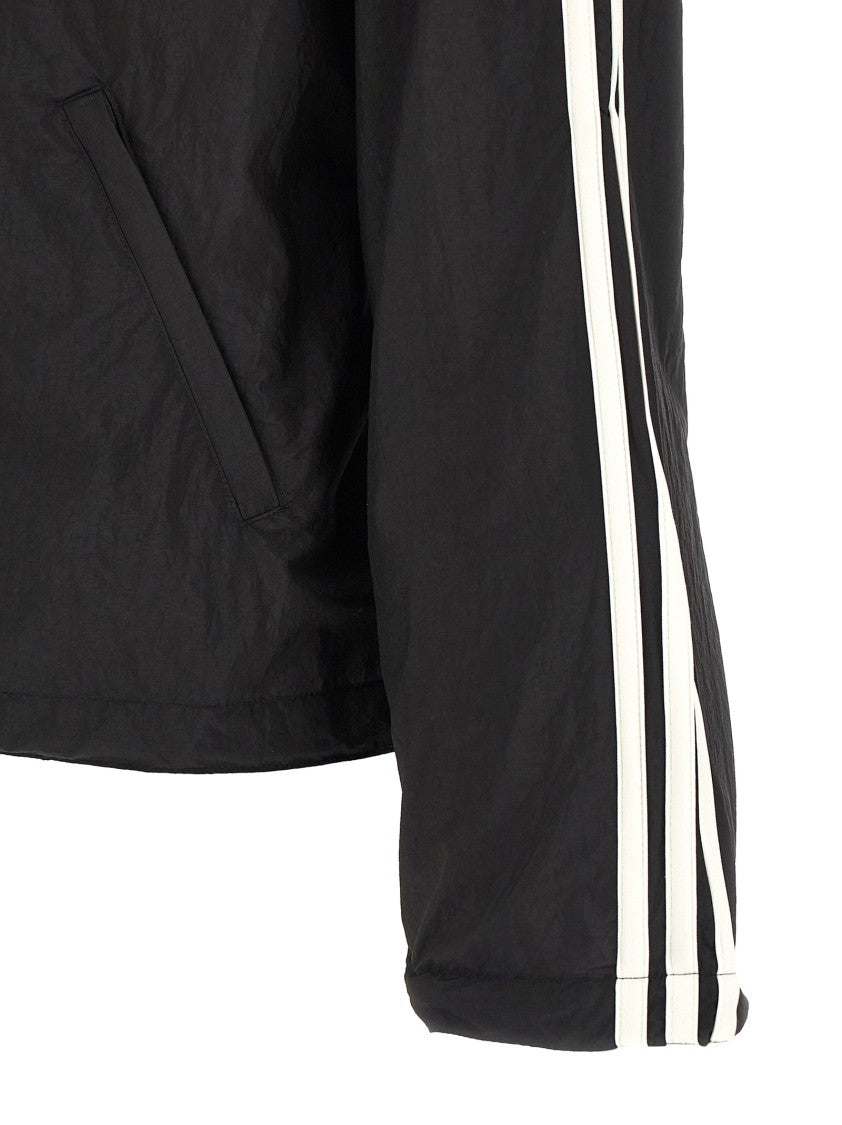Y-3 Tech Fabric Hoodie With Iconic 3-Stripes