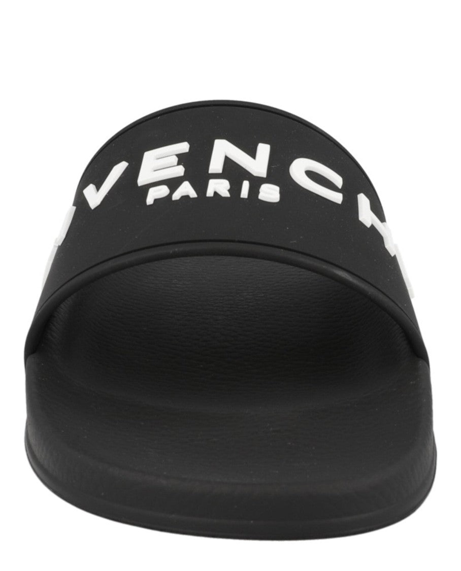 Givenchy Logo Signature Slides