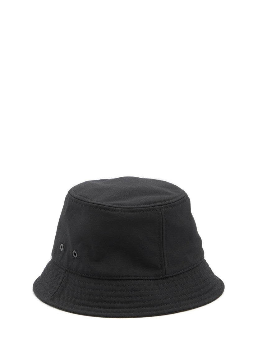 Moncler Rounded Crown Hat With Curved Brim And Minimalist Design