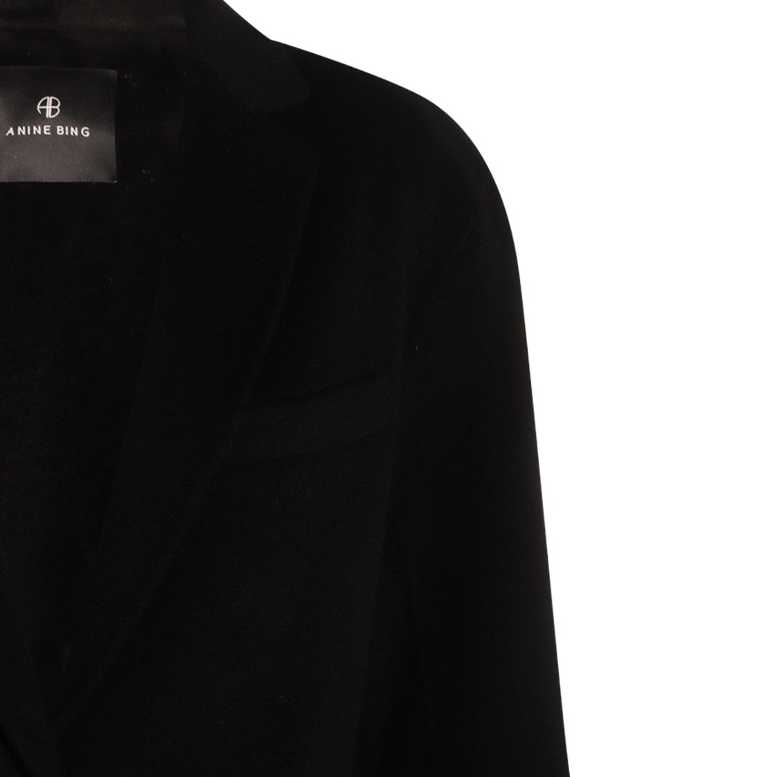 Anine Bing Black Wool Quinn Blazer