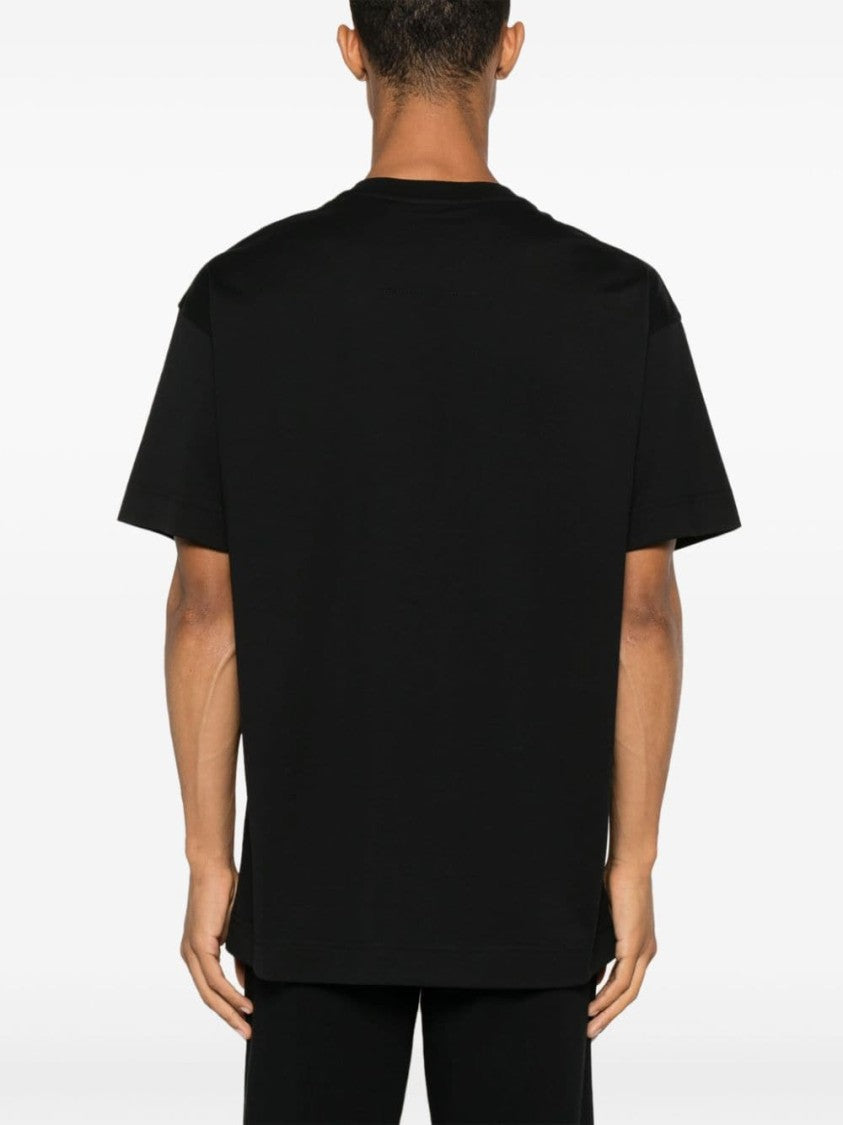 Givenchy Black Lightweight Jersey Embossed Logo T-Shirt