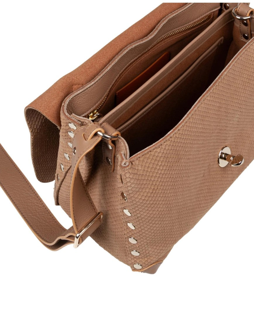 Zanellato Amoretto S Handbag In Beige Leather