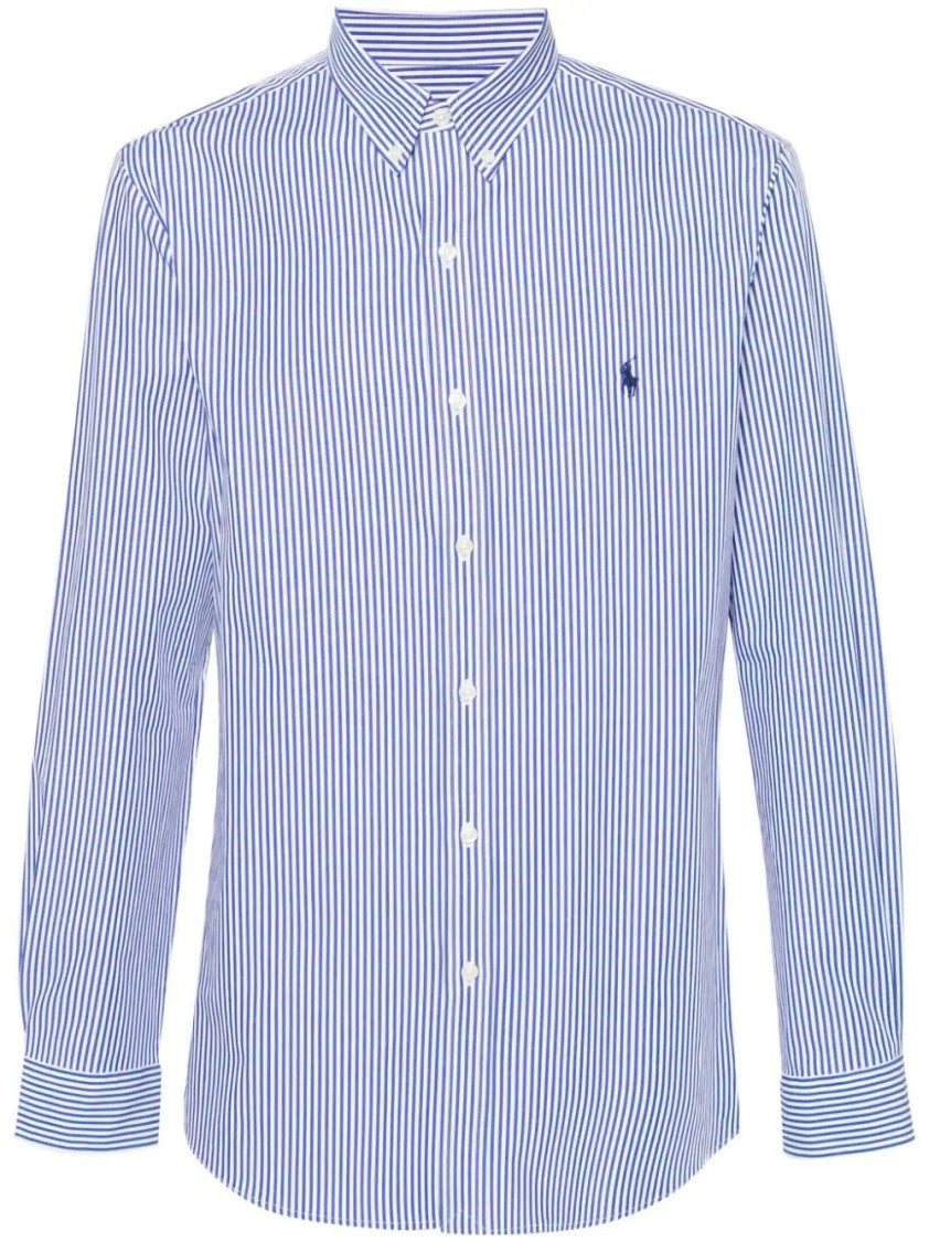 Polo Ralph Lauren Slim Fit Striped Stretch Poplin Shirt