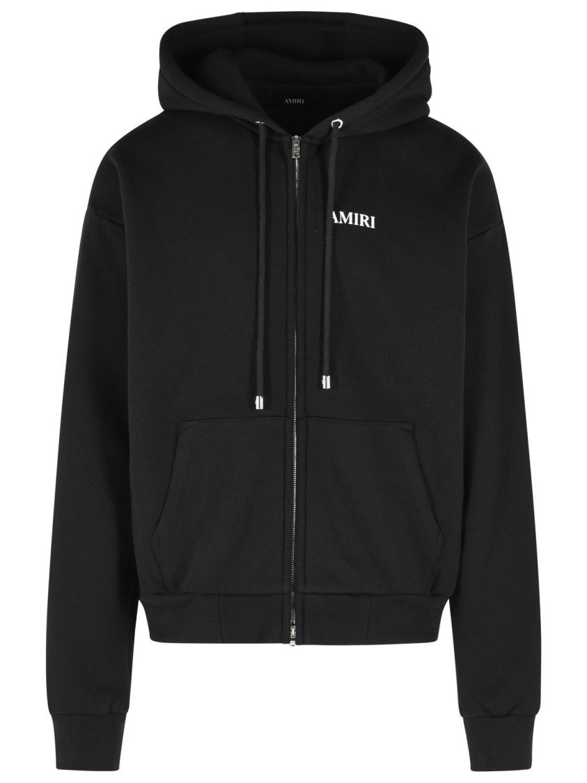 Amiri Black Cotton Sweatshirt