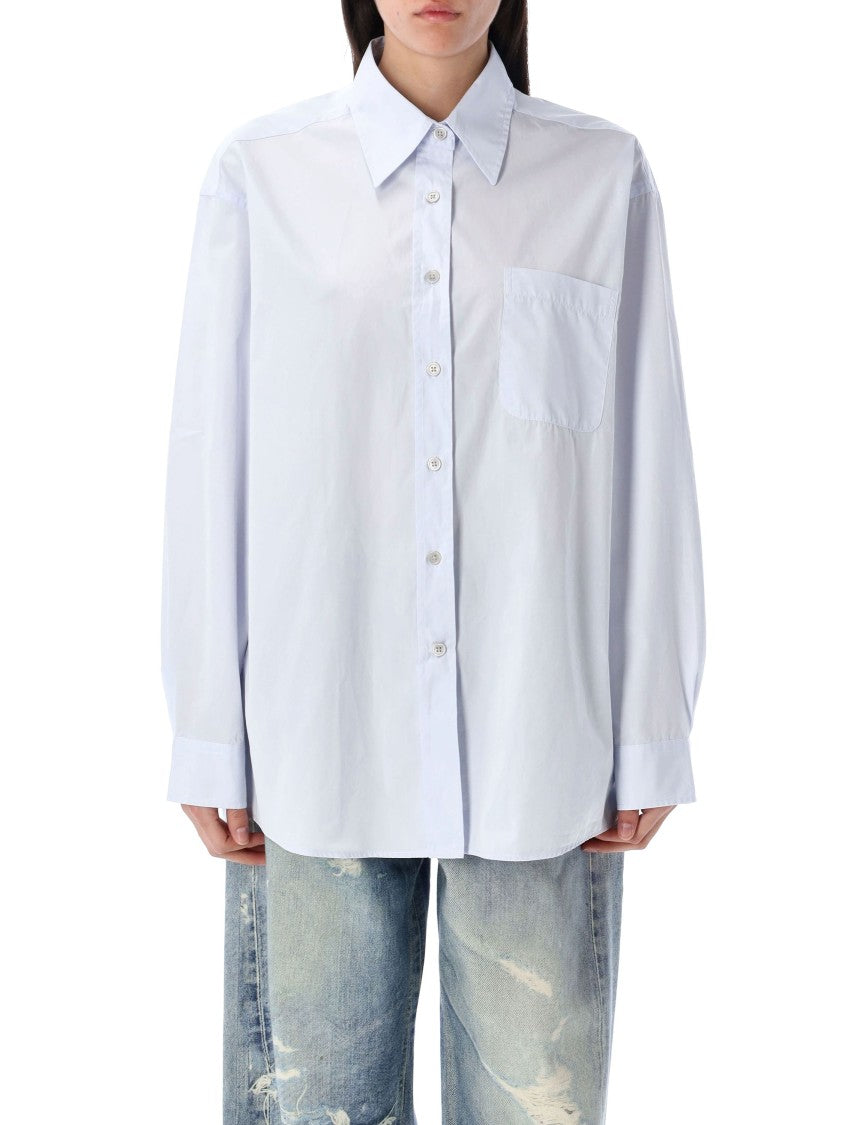 Our Legacy Dining Blue Relaxed-Fit Shirt