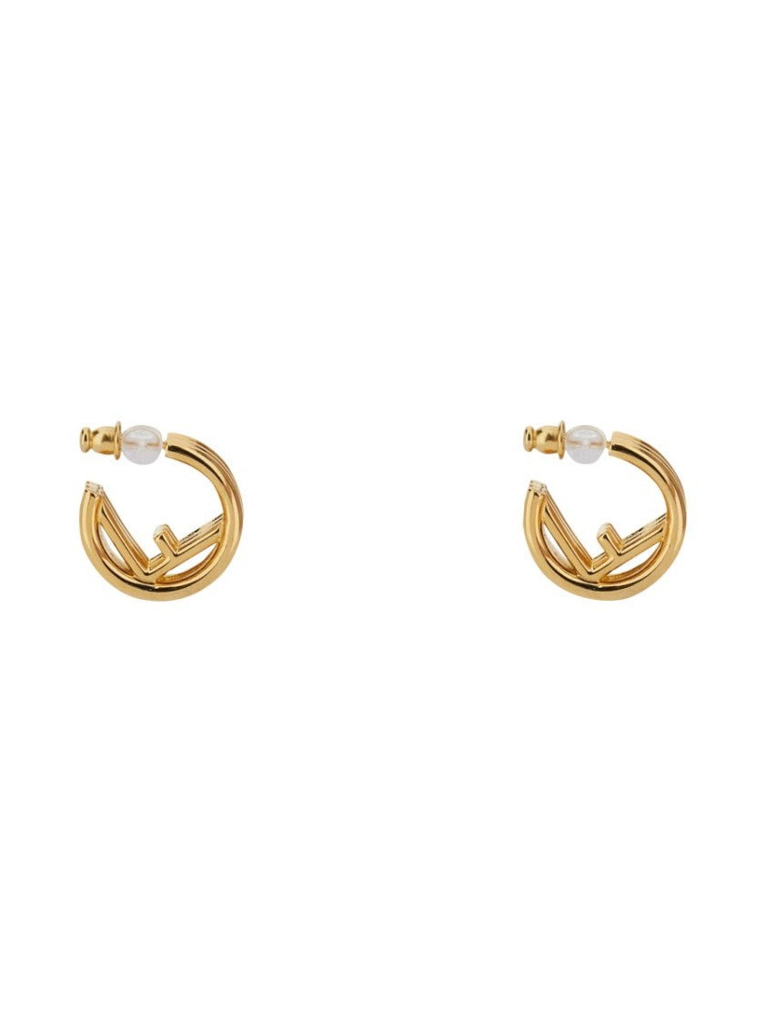 Fendi "F" Earrings