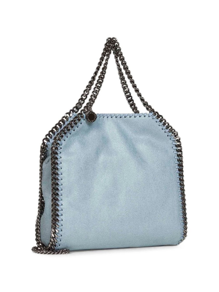 Stella Mccartney Mini Falabella Faux Leather Whipstitch Tote Bag