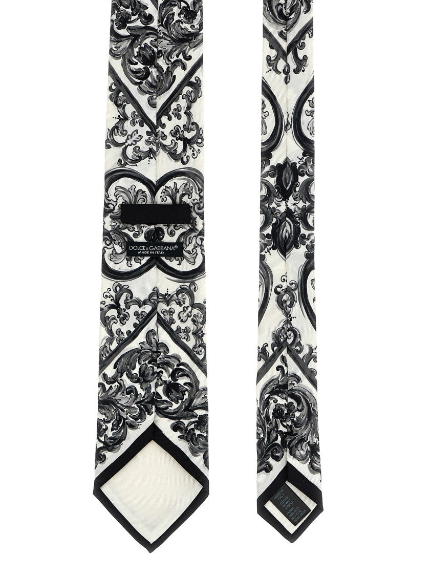 Dolce & Gabbana 'Maiolica' Print Tie
