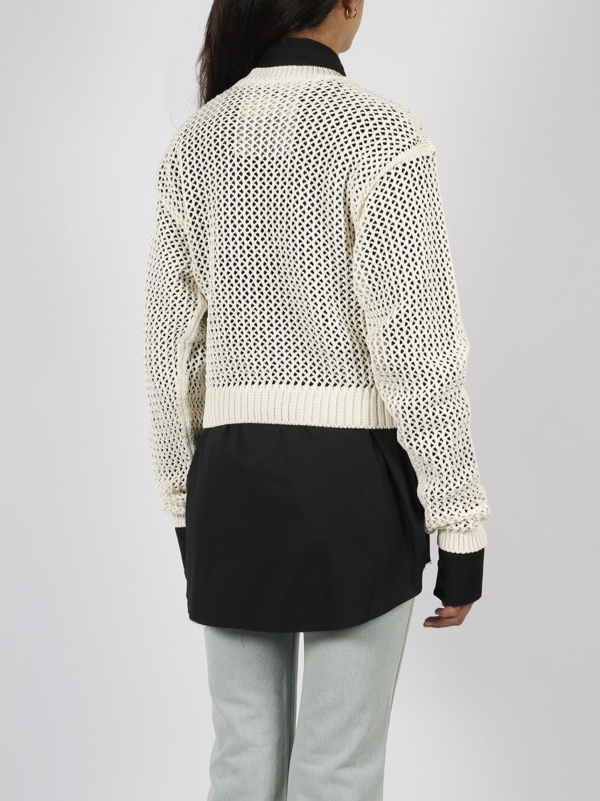 Ramael Bio Cable Crewneck Sweater