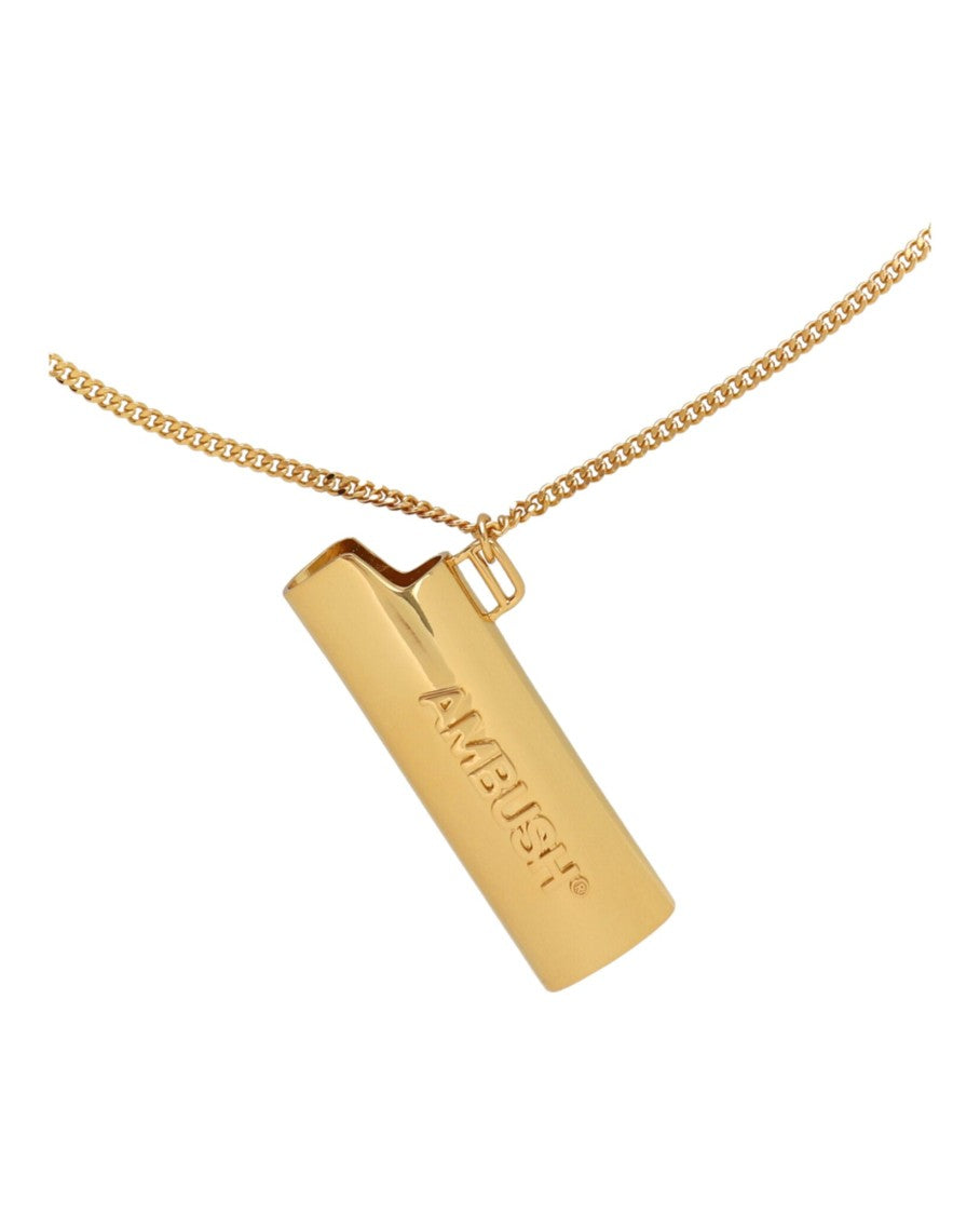 Ambush Logo Lighter Case Chain Necklace
