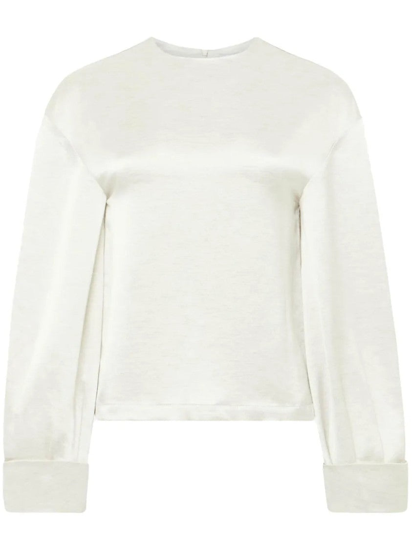 J. W. Anderson White Turn-Up Cuffs Blouse