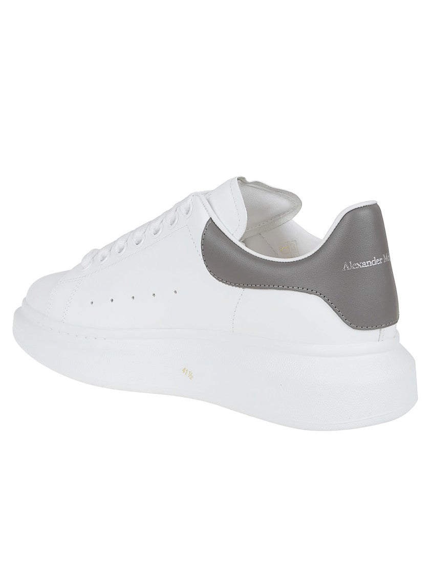 Alexander Mcqueen Oversized White Leather Sneakers