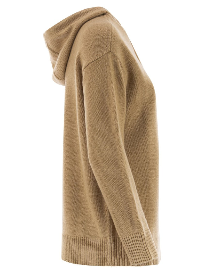 Max Mara Liana - Wool And Cashmere Hooded Sweatshirt