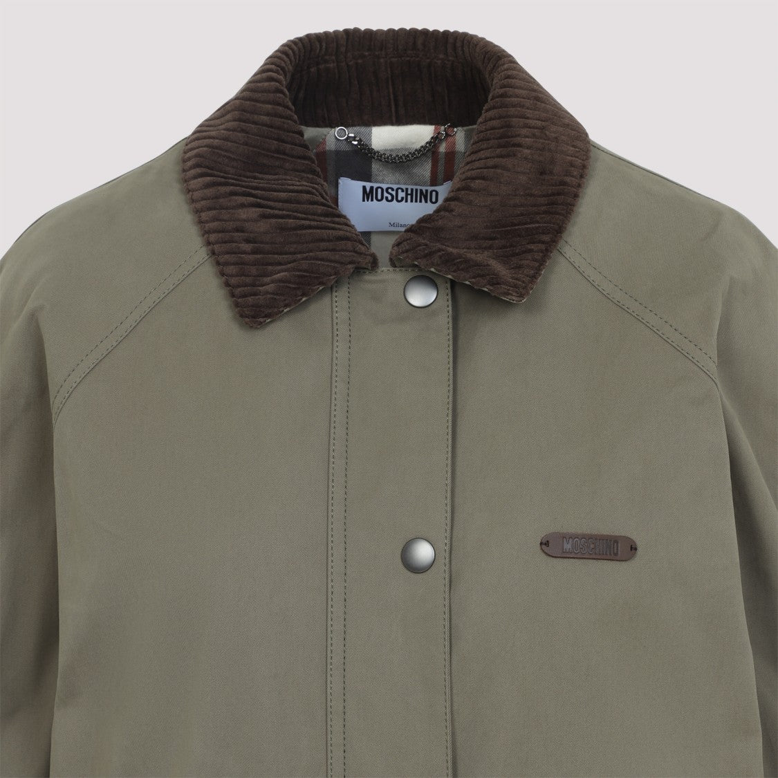 Moschino Green Cotton Jacket