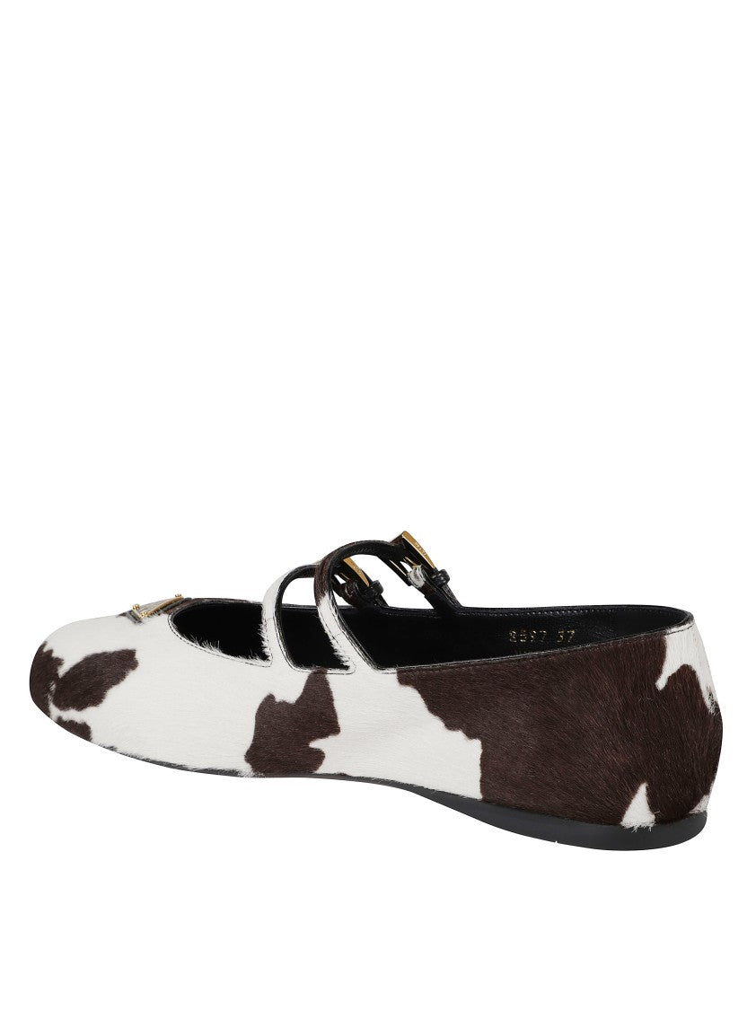 Prada Pointed Toe Flat Shoes