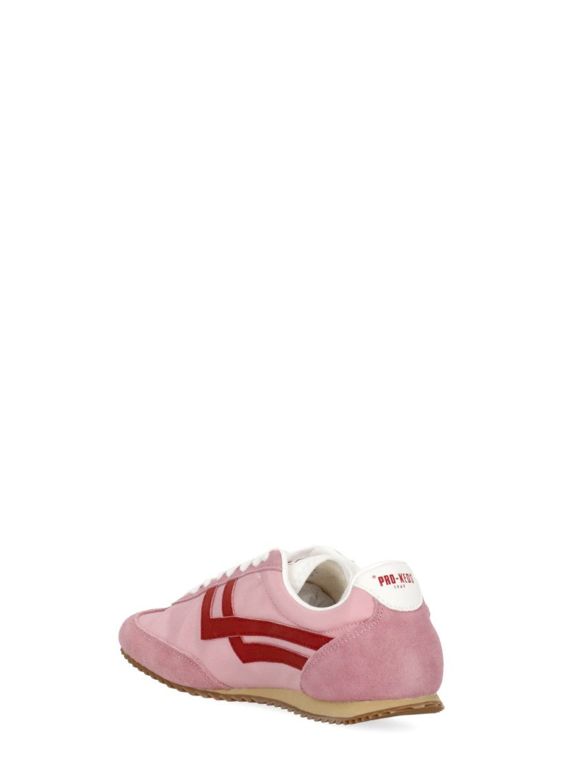 Pro-Keds Pink Racer 77 Suede Sneakers