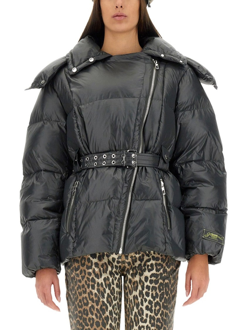 Ganni Nylon Puffy Jacket