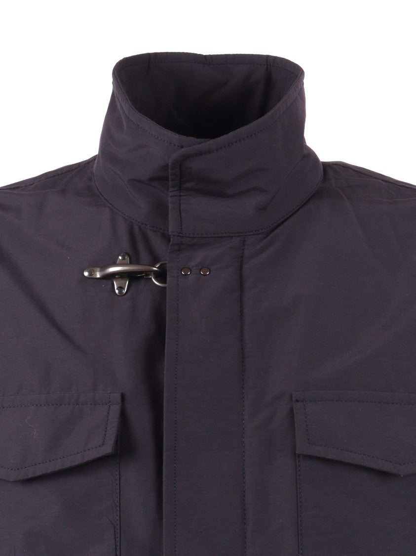 Fay Explorer Field Black Clasp Casual Jacket