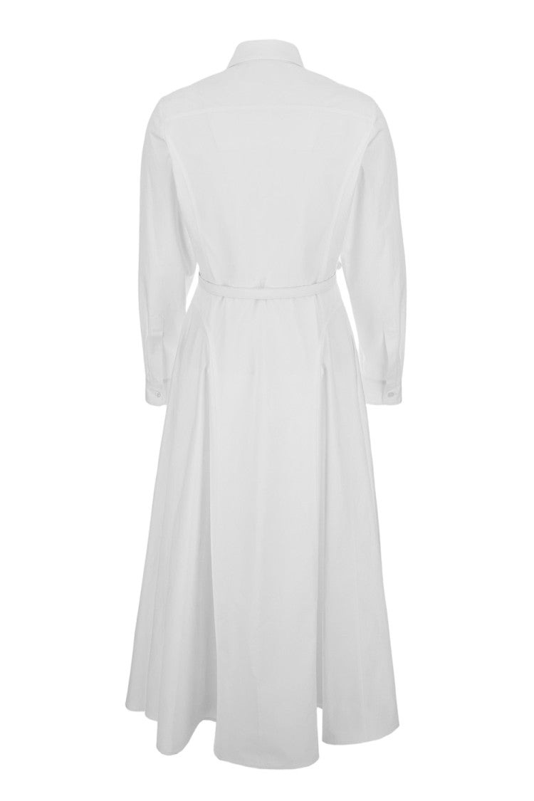 Ralph Lauren Collection Safford Day Dress With Waist Strap