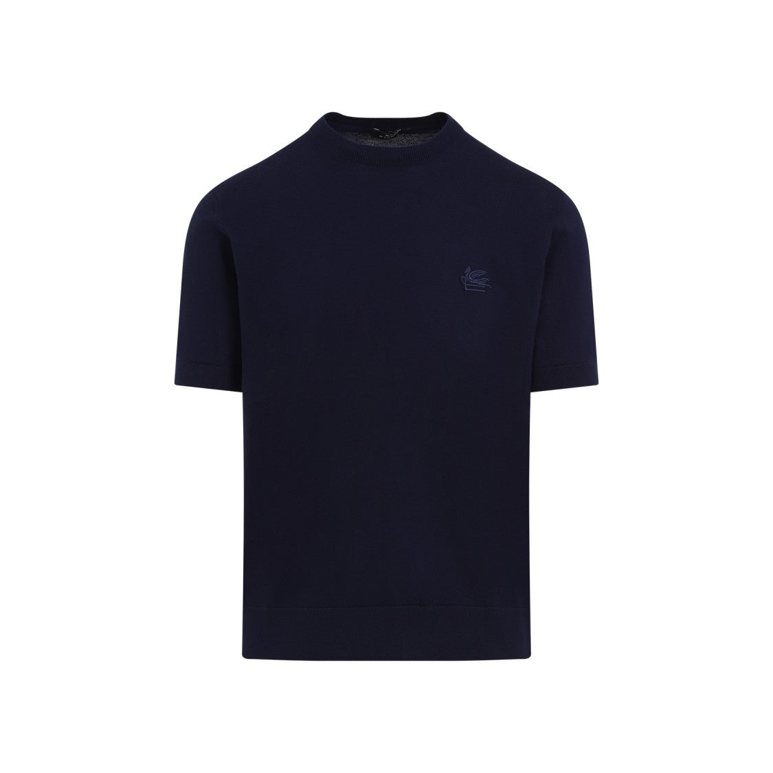 Etro Blue Cotton T-Shirt