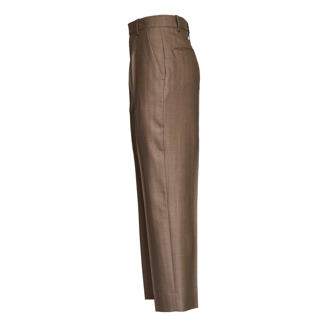 Victoria Beckham Mid Rise Relaxed 3/4 Cropped Pants