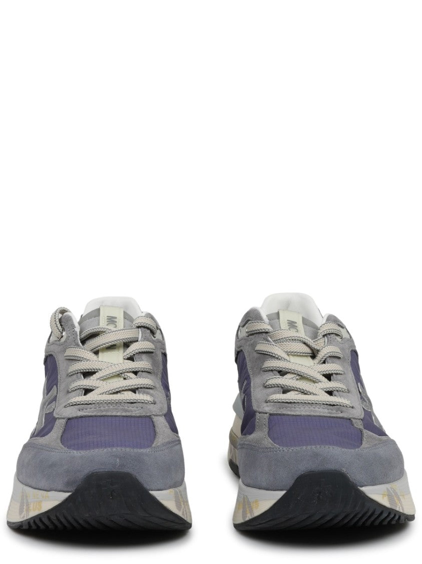 Premiata Moerun Layered Sole Textured Sneakers