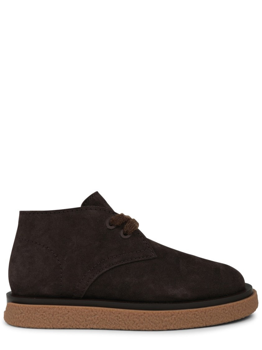 Dior Lace-Up Suede Boots