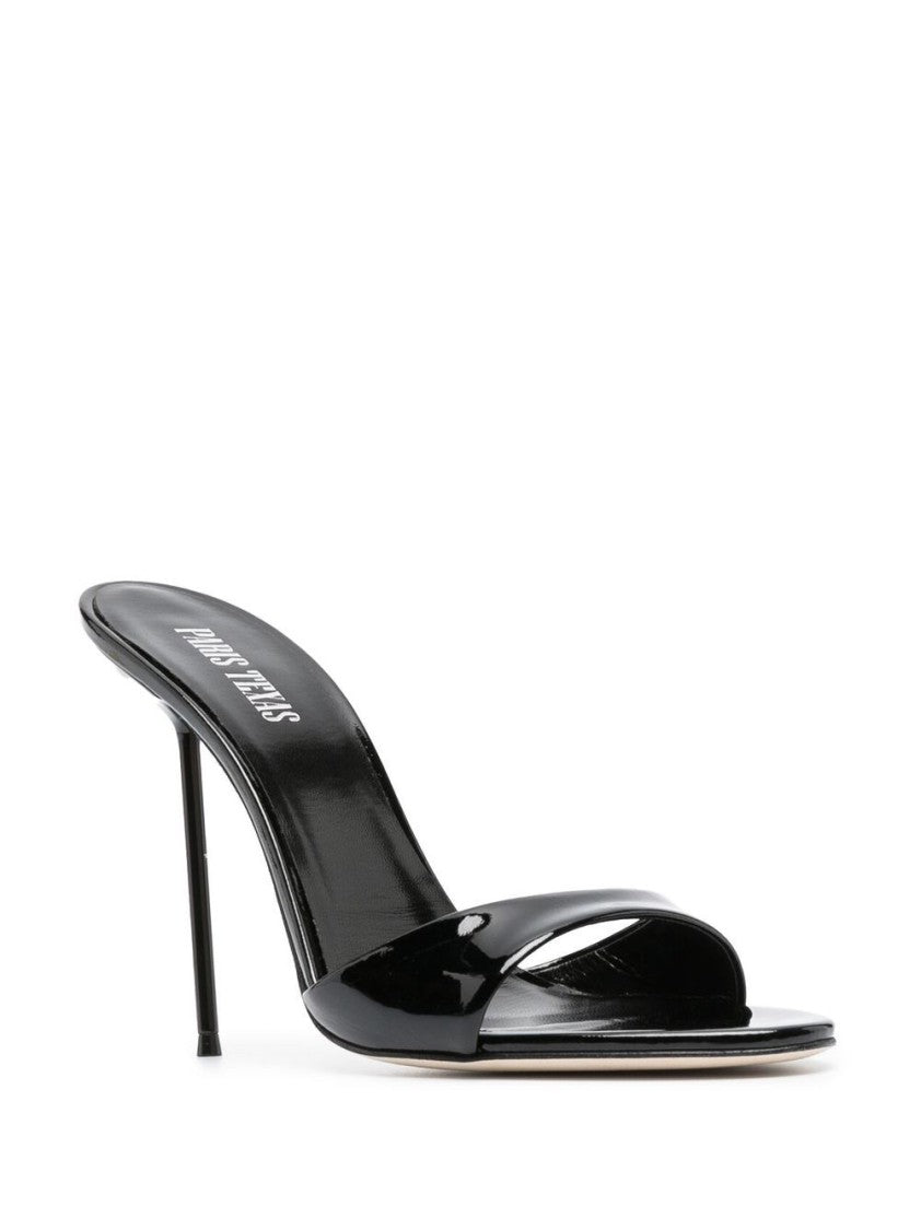 Paris Texas High-Heeled Stiletto Sandals With Wide Toe Strap