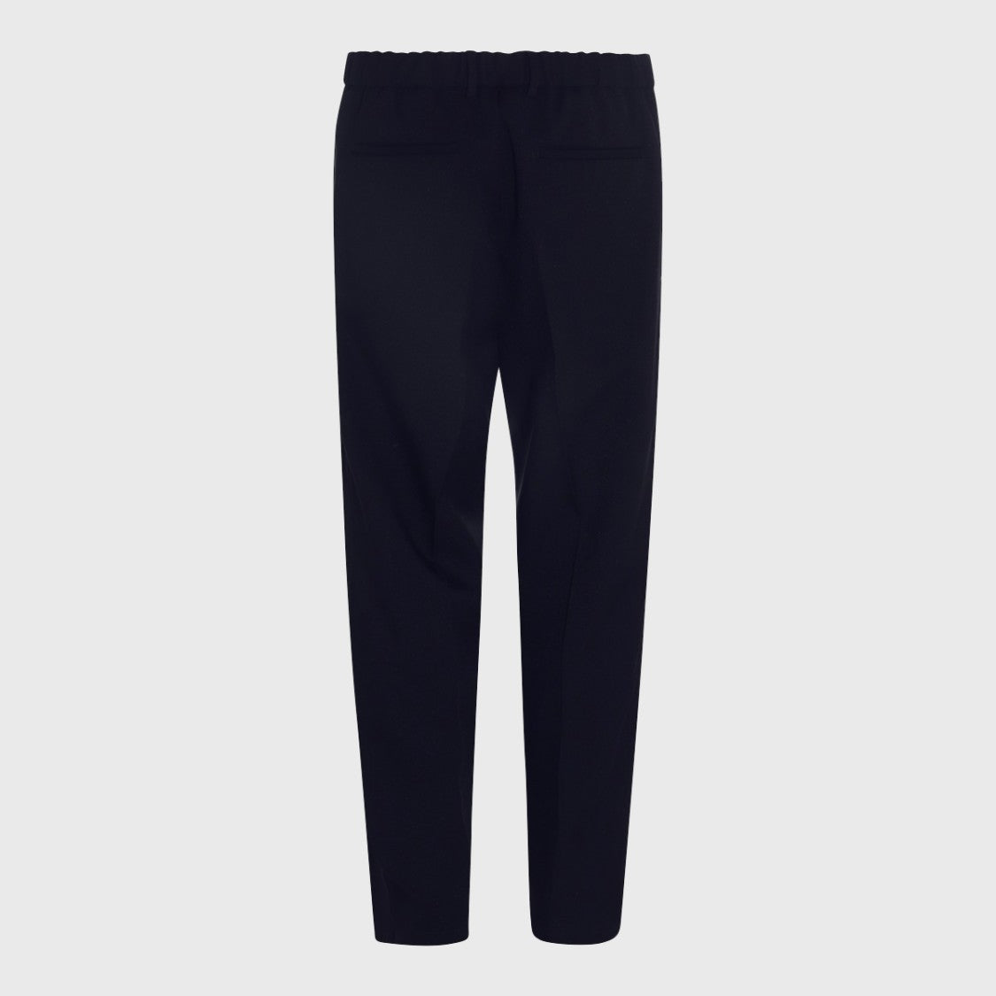 Jil Sander Straight Leg Trousers With Elasticated Waistband And Tailored Silhouette