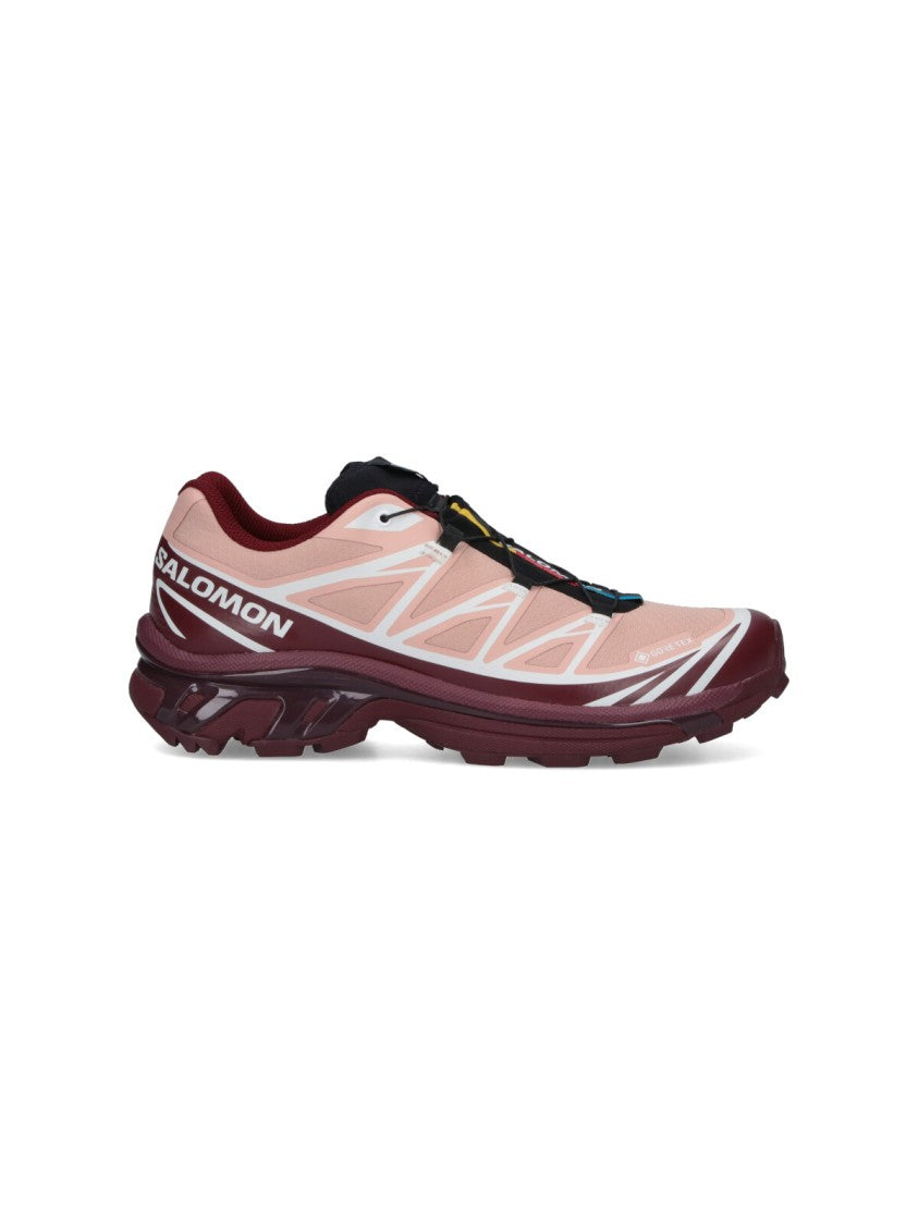 Salomon Pink Technical Sneakers