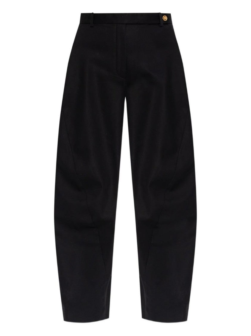 Versace High-Waisted Wide-Leg Trousers