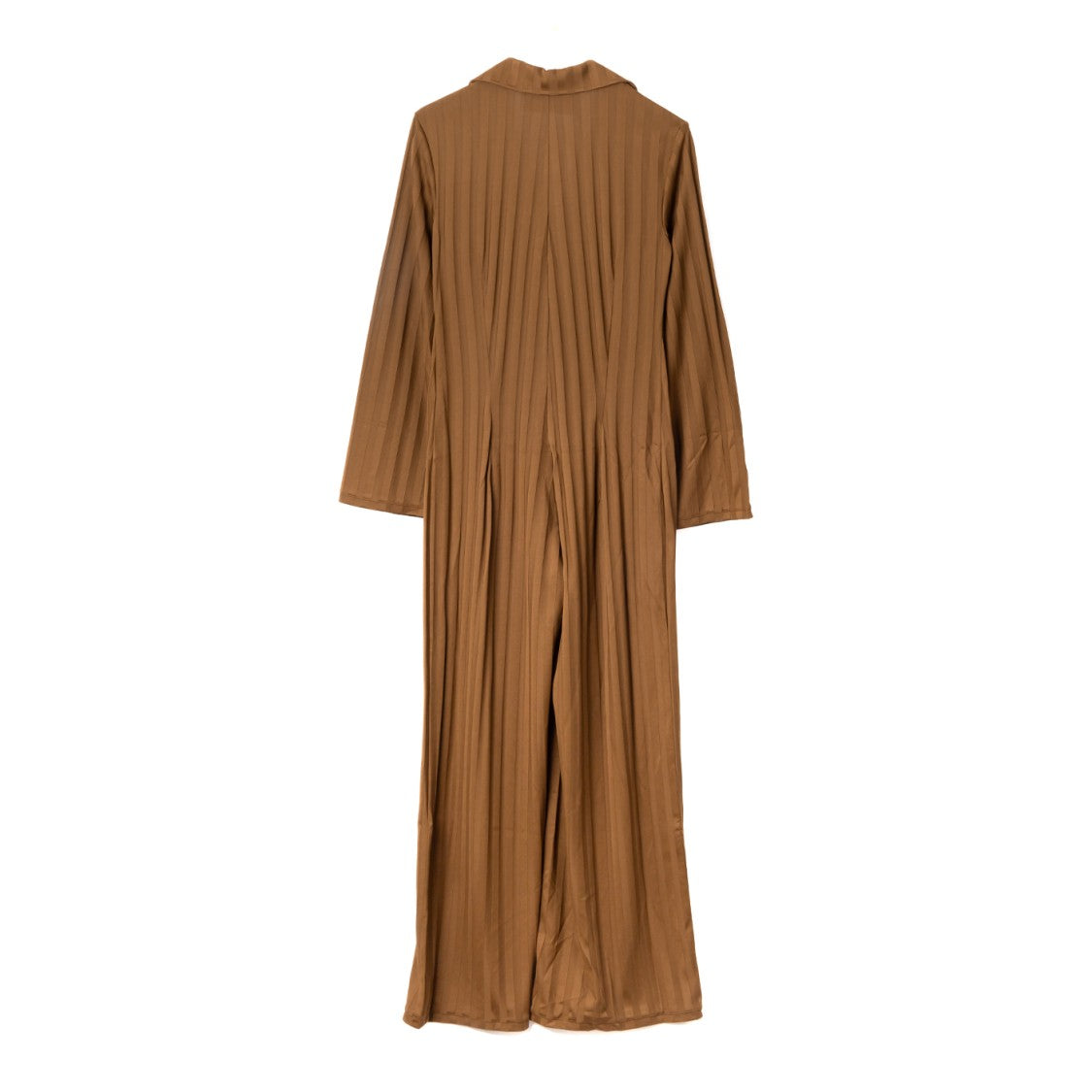 Viktor & Rolf Ribbed Jumpsuit With Notched Collar