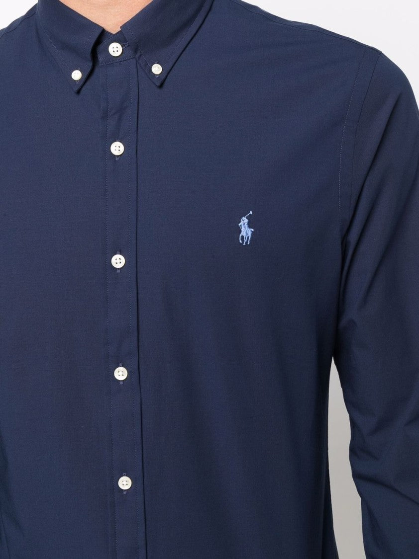 Polo Ralph Lauren Slim Fit Cotton Button-Up Long-Sleeve Shirt