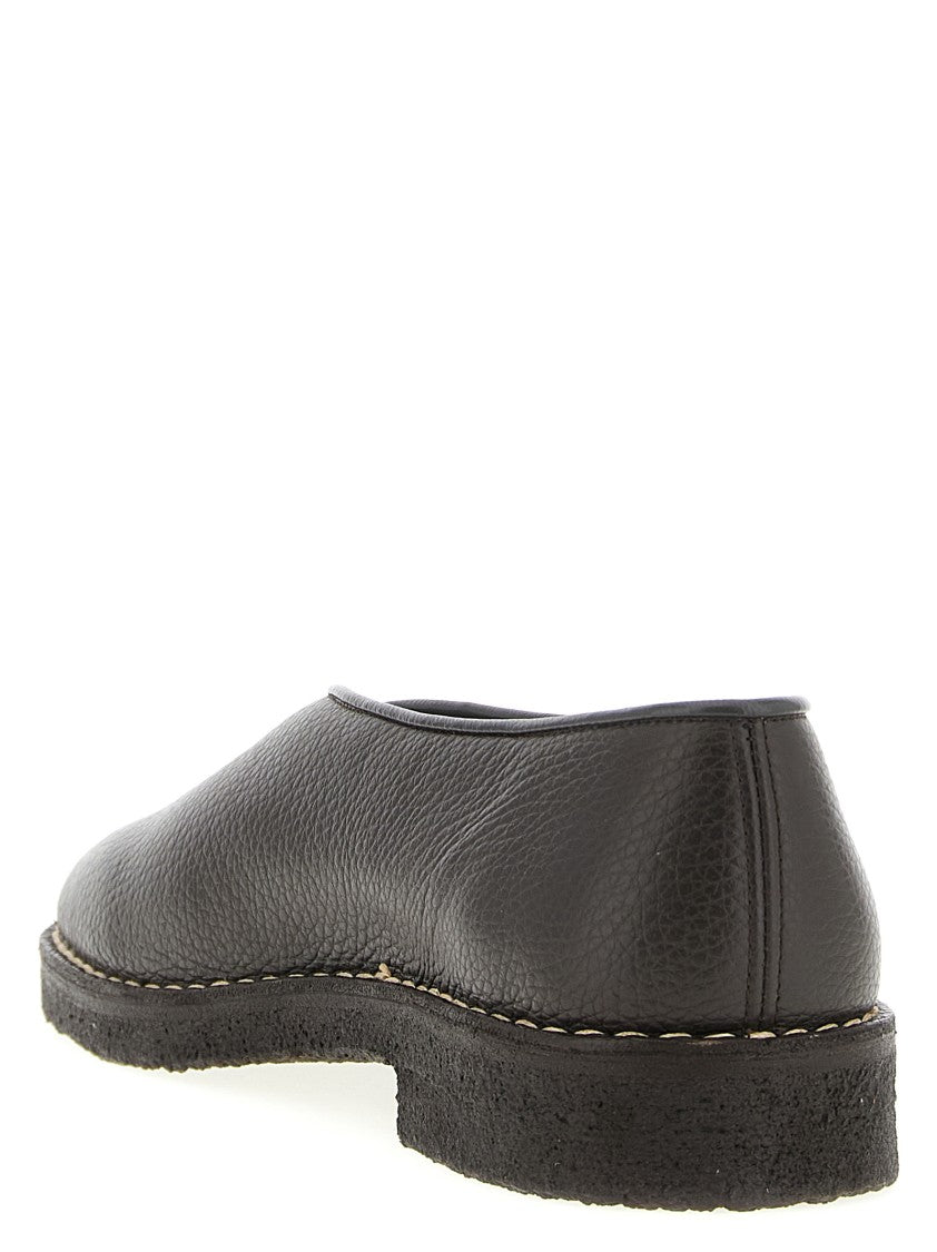 Lemaire 'Piped Crepe' Slippers