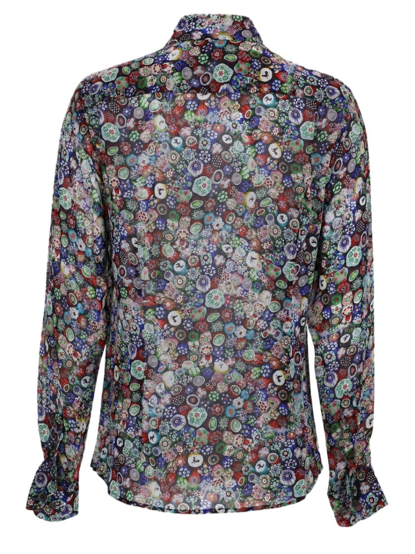 Dries Van Noten Intricately Embroidered Viscose Shirt