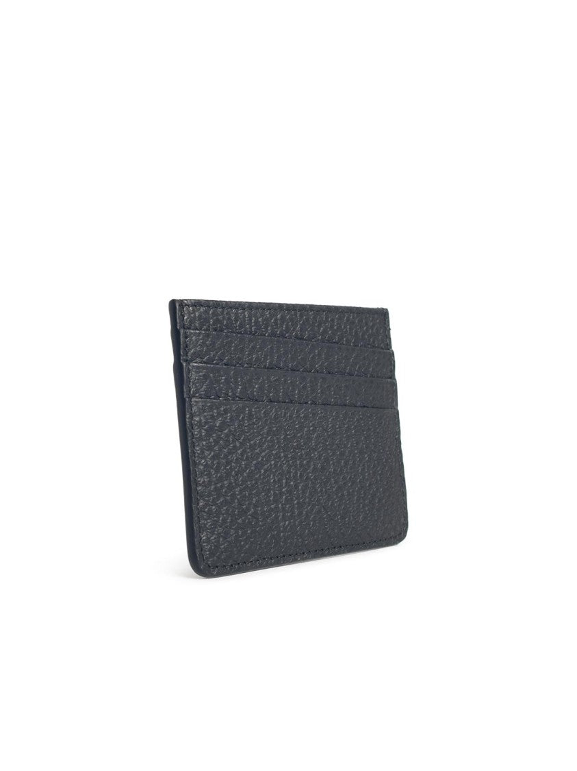 Maison Margiela Four Stitches' Black Leather Card Holder