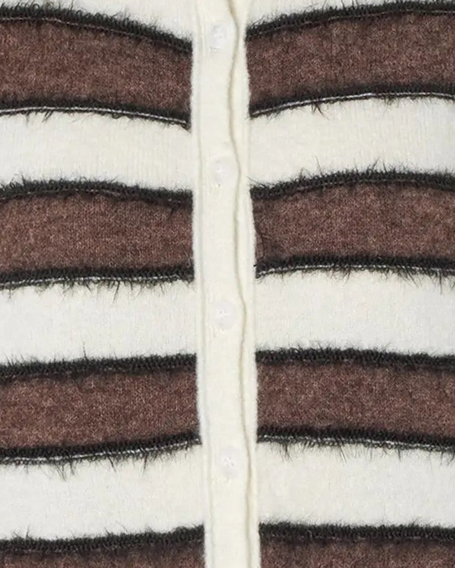Samsøe Samsøe Sacian 15731 Black Coffee St.Cardigan