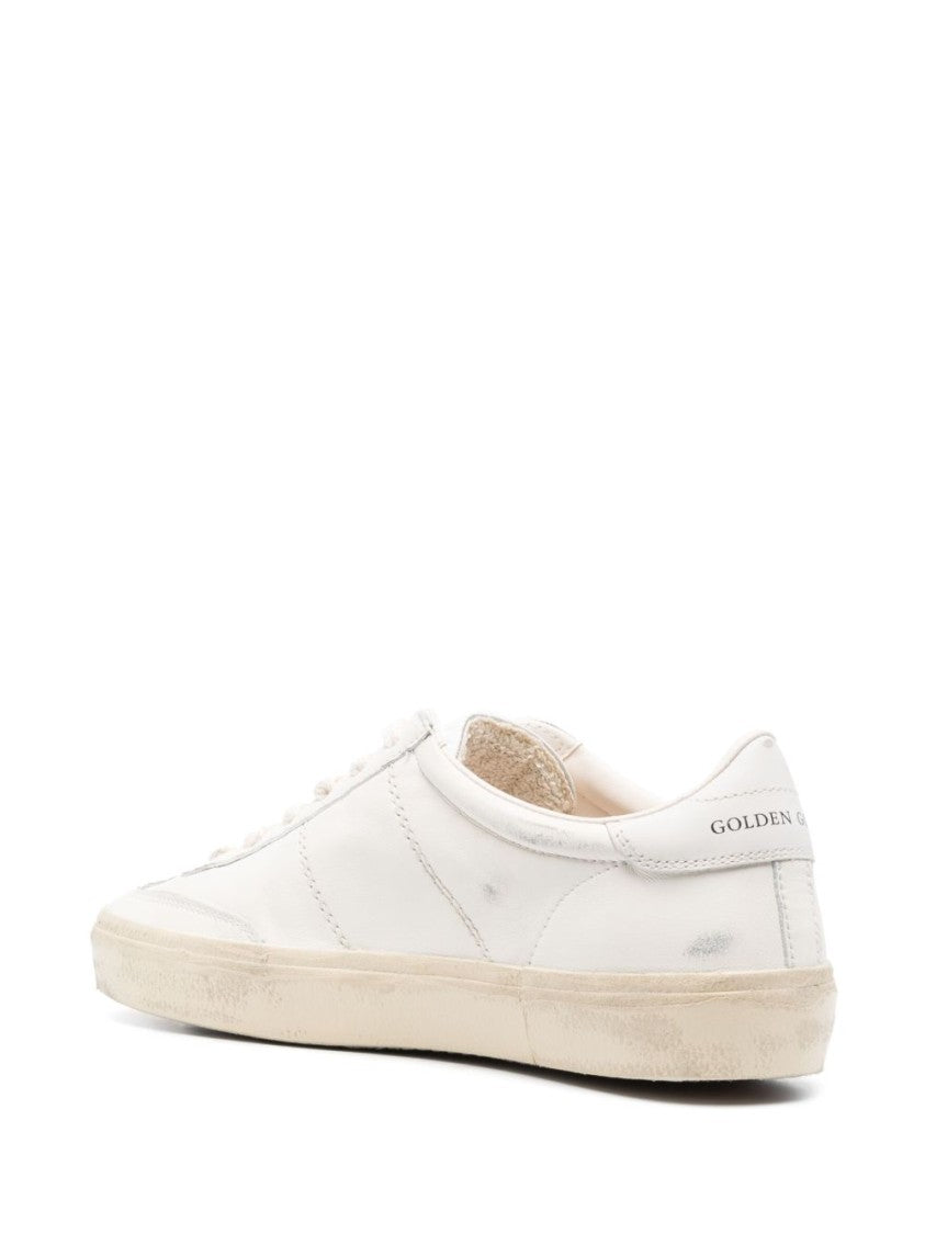 Golden Goose White Soul Star Nappa Leather Sneakers