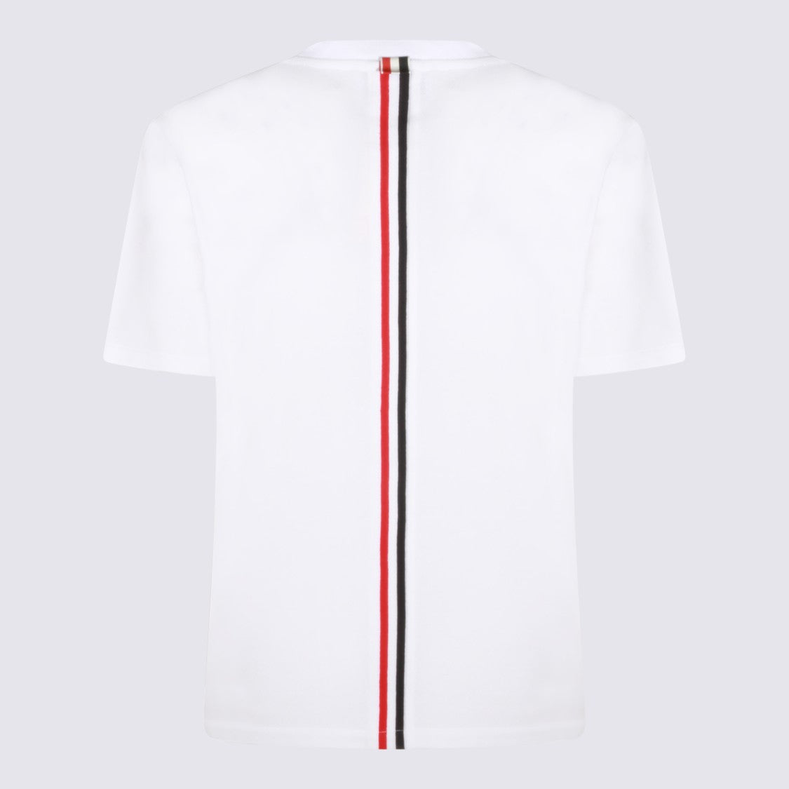 Thom Browne White Cotton T-Shirt