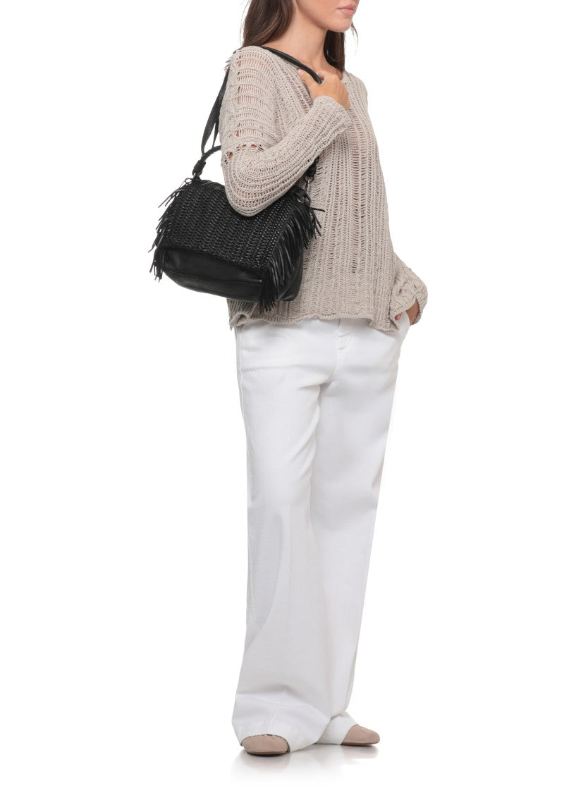 Reptile's House Reptile's House Vasia Degrade Handbag With Braided Design