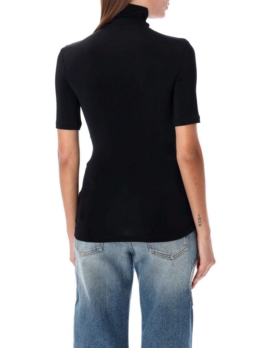 Off-White High Neck Top