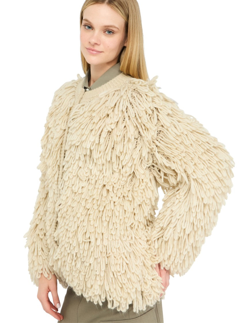 Liu Jo Textured Button-Up Coat