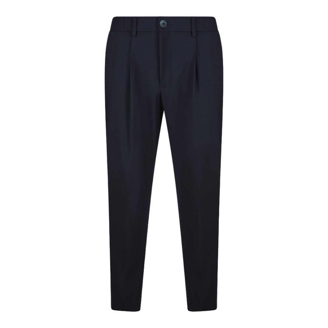Herno Tailored Fit Blue Trousers