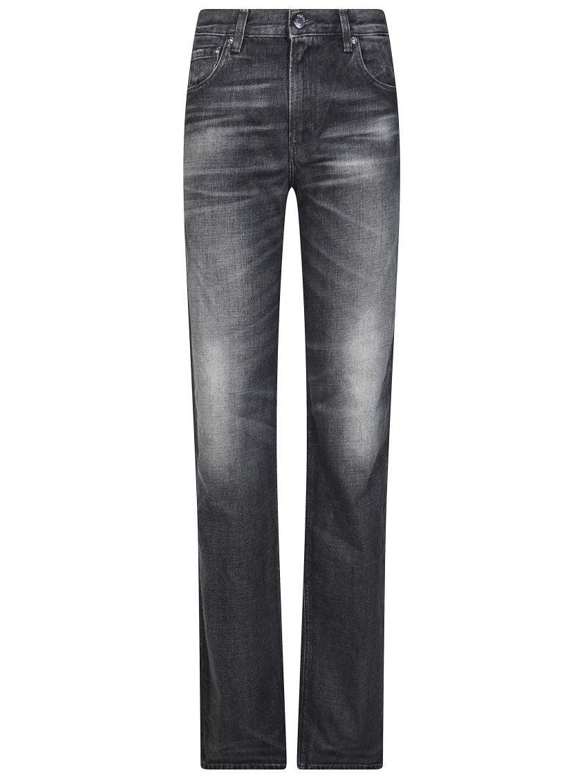 Haikure Star Hedwig Distressed Straight-Leg Jeans