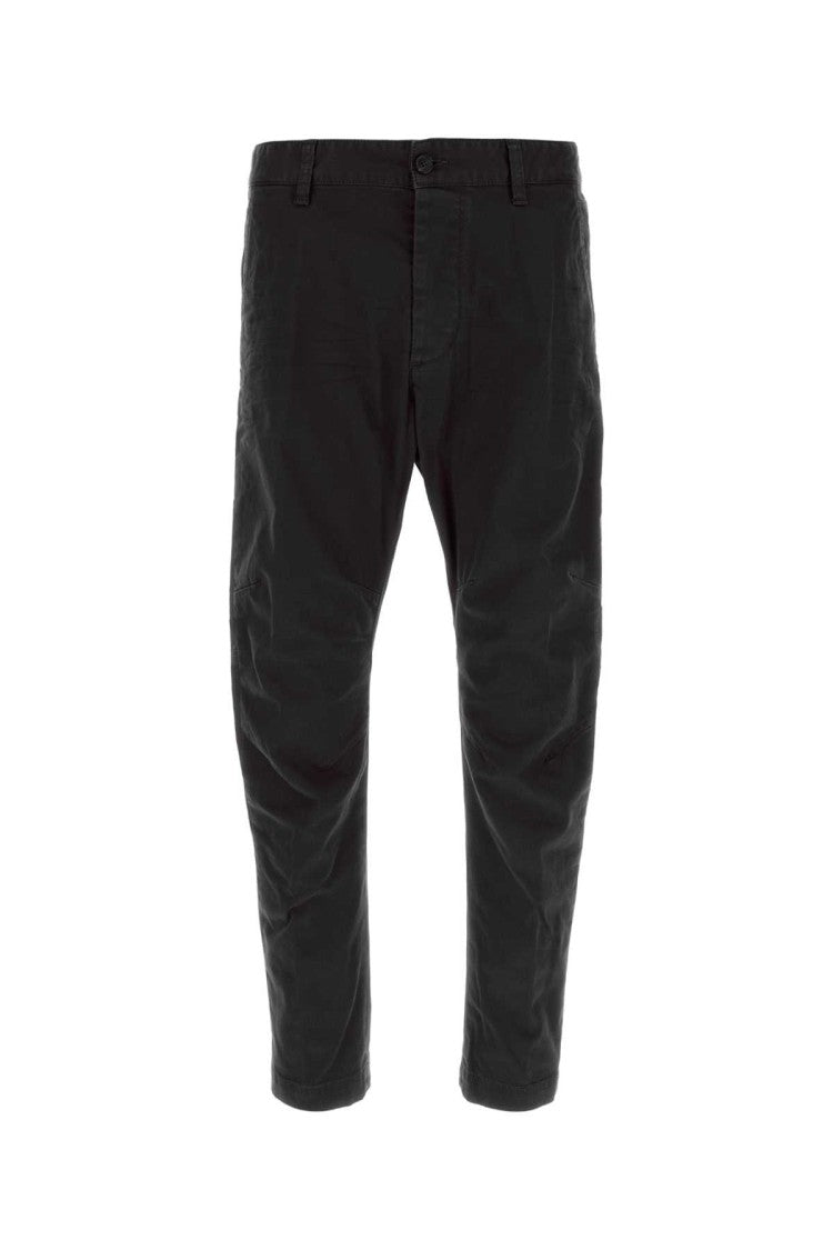Dsquared2 Black Stretch Cotton Sexy Chino Pant