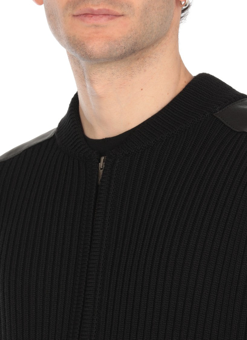 Golden Goose Black Fisherman Cardigan