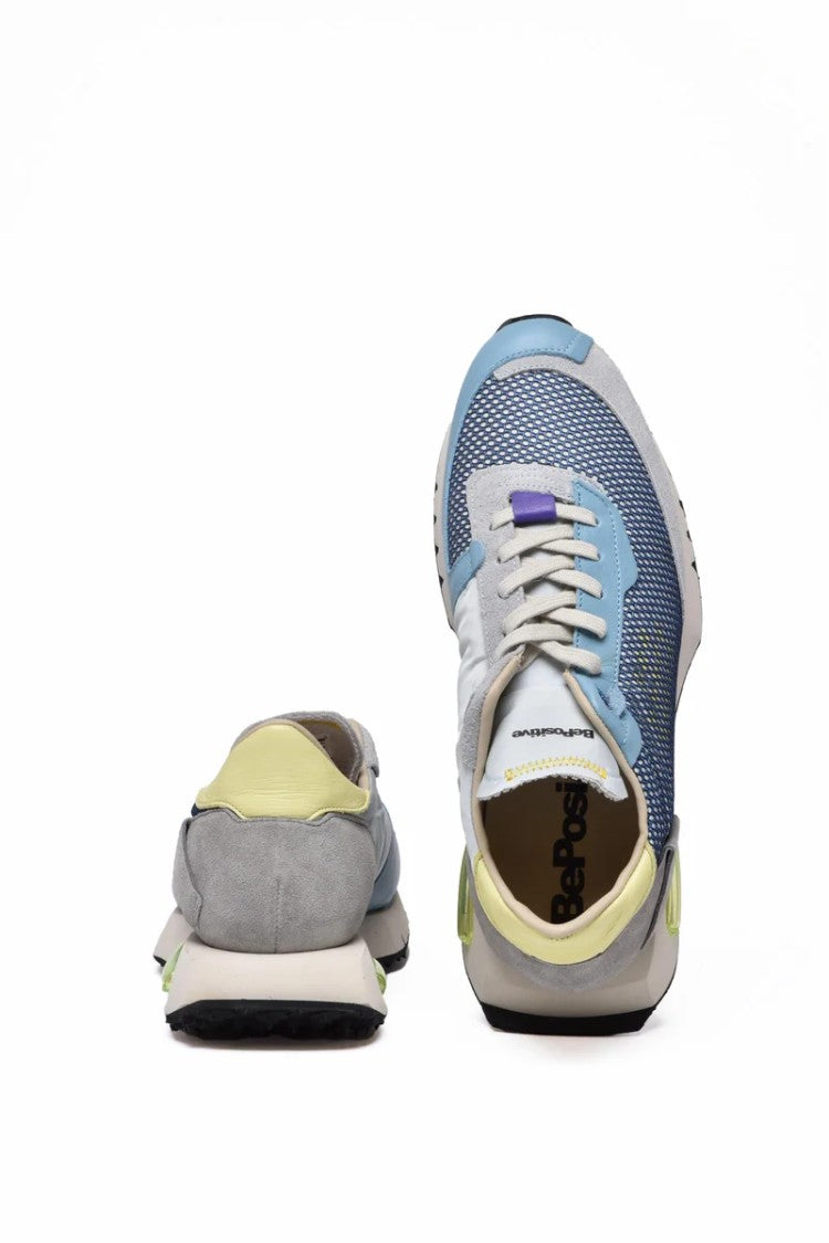 Be Positive Space Race Sneakers - Light Blue