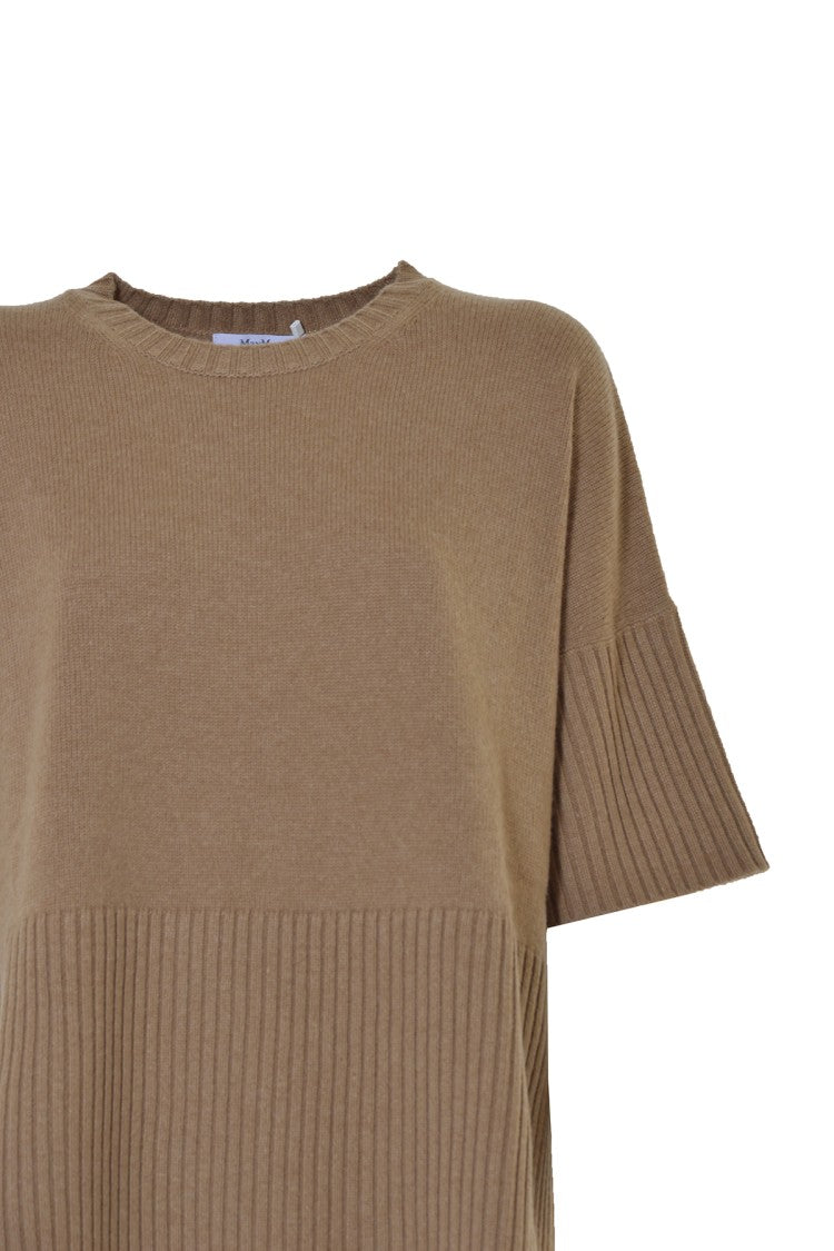 Max Mara Manto Cashmere Sweater In Camel