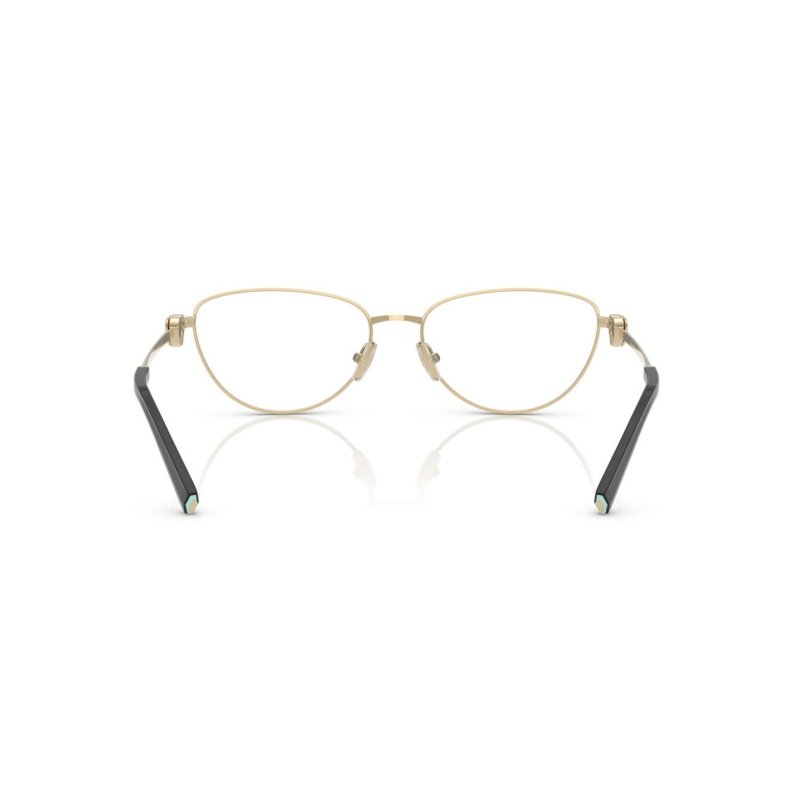 Tiffany & Co. Gold-Toned Cat-Eye Eyeglasses With Heart Accents