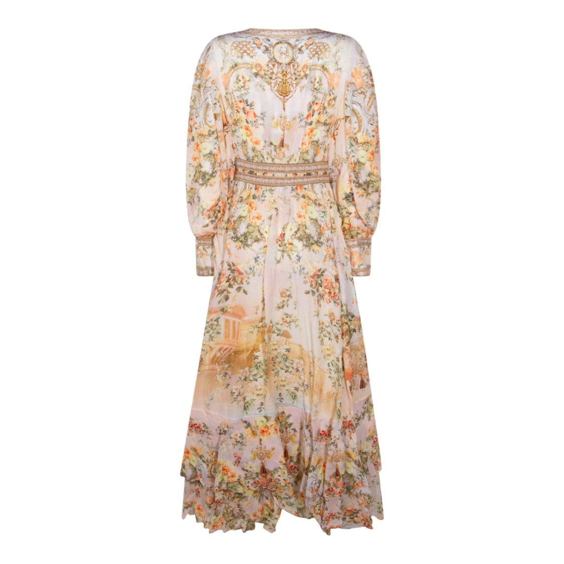 Camilla Flowing Silhouette Dress With Elegant Draping